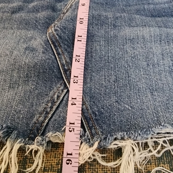 Madewell A line Denim  skirt size 26 - Picture 9 of 14